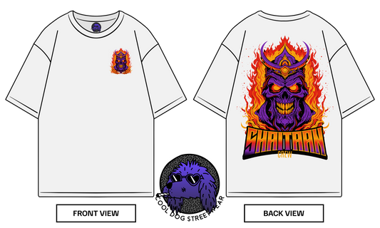 Cool Dog Street Wear - SHAITAAN OVERSIZE T-SHIRT